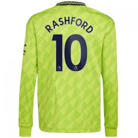 Camiseta de fútbol Manchester United Rashford 10 3ª equipación 2022/23 Manga Larga